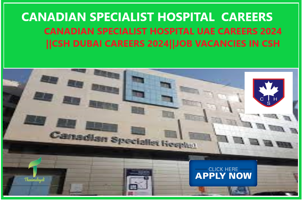 CANADIAN SPECIALIST HOSPITAL CAREERS